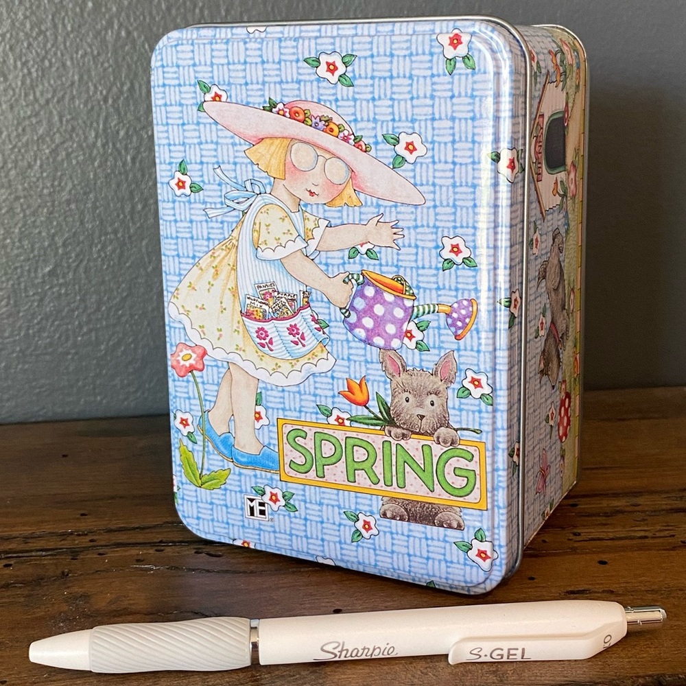 Mary Engelbreit Decorative Tin (Spring)